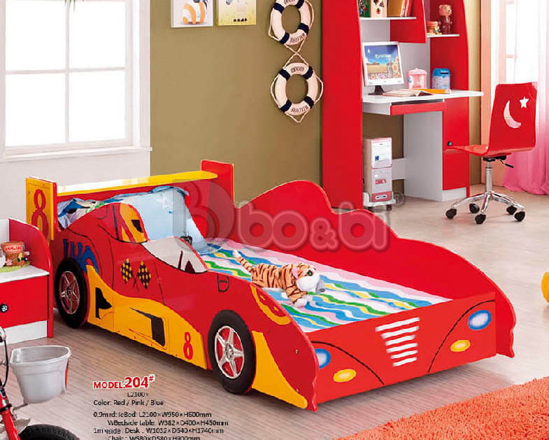 Giường ngủ trẻ em hình ô tô – lựa chọn hoàn hảo cho sự sáng tạo của bé
